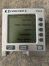 Concept 2 PM4 rowing machine