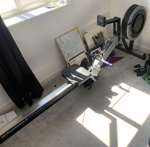 Concept rowing machine model - machine,